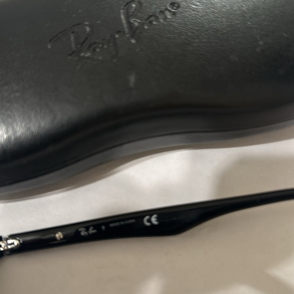 Unisex Ray Ban black frames RB 5279 2000 5518 145 eyeglasses frame with case - Picture 9 of 12